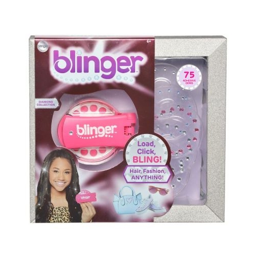 Aplicator cu 75 pietre Blinger Roz