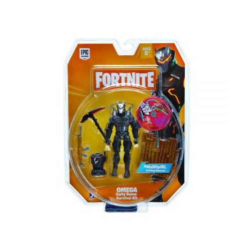 Figurina cu accesorii Early Game Survival Kit A Omega Fortnite