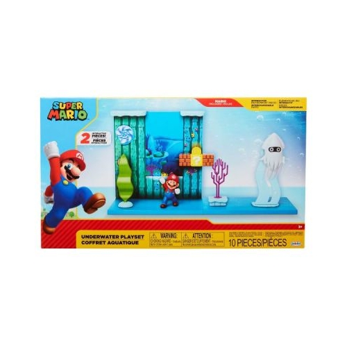 Set de joaca Subacvatic cu Figurina 6 cm Nintendo Mario
