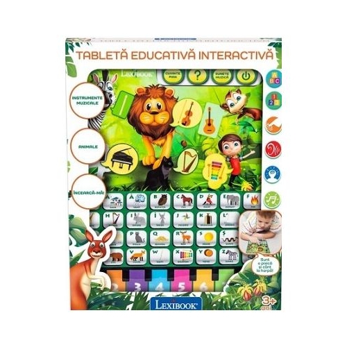 Tableta educativa interactiva pian Lexibook