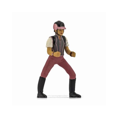 Figurina Papo calareata tanara moderna