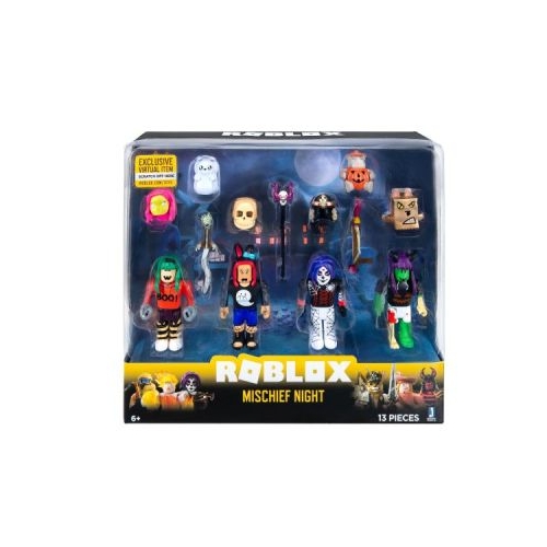 Set figurine interschimbabile blister Roblox Celebrity Roblox Mischief Night 4 buc.