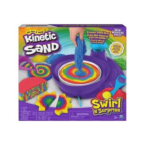 Kinetic sand Set caruselul de comori Spin Master