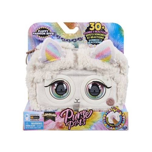 Purse Pets Gentuta Fluffy Llama Spin Master