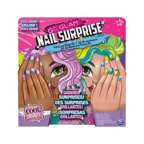 Go Glam Cool Maker Set de manichiura cu sclipici Spin Master