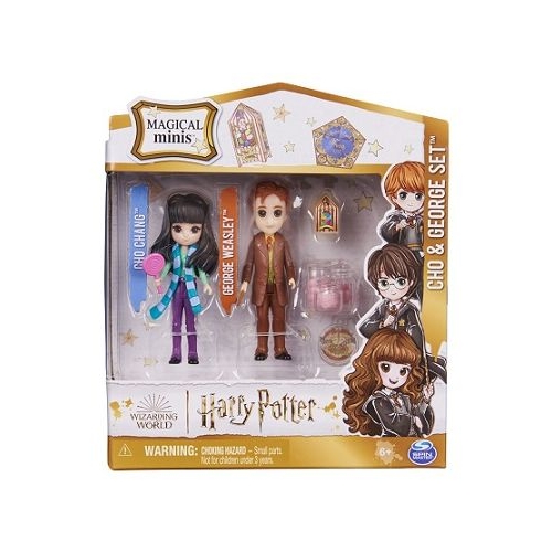 Set 2 figurine Cho si George Harry Potter Wizarding World Magical Minis