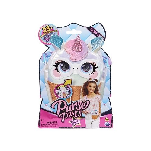 Gentuta Unicorn in forma de inghetata Purse Pets Spin Master