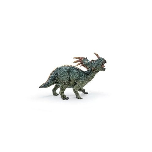 Figurina dinozaur styracosaurus verde Papo