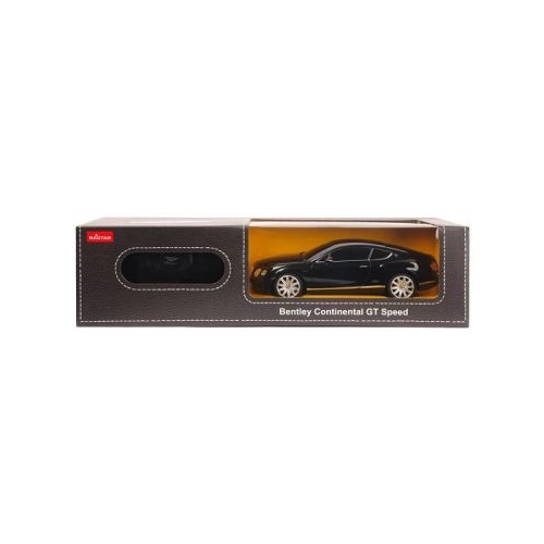 Masina cu telecomanda Bentley Continental GT negru scara 1 24 Rastar