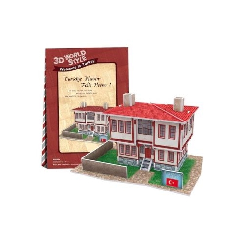 Puzzle 3D Casa turceasca model 1 26 piese