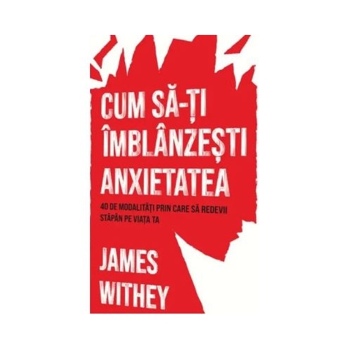 Cum sa-ti imblanzesti anxietatea. 40 de modalitati prin care sa redevii stapan pe viata ta - James Withey
