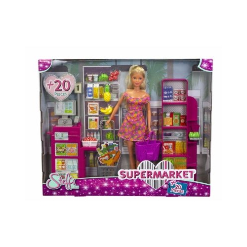 Papusa Steffi Love la supermarket