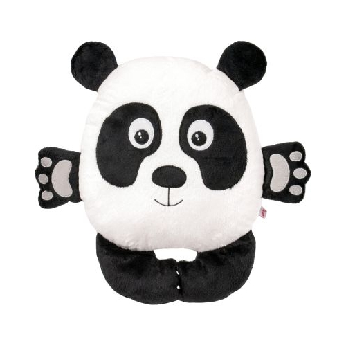 Ursulet panda de plus perna rotunda 28 cm