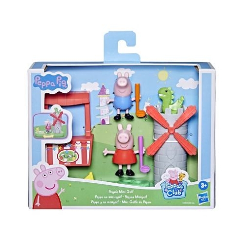 Set de joaca aventura de la golf Peppa Pig