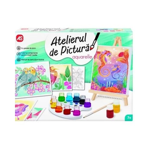 Joc Atelierul de pictura aquarelle