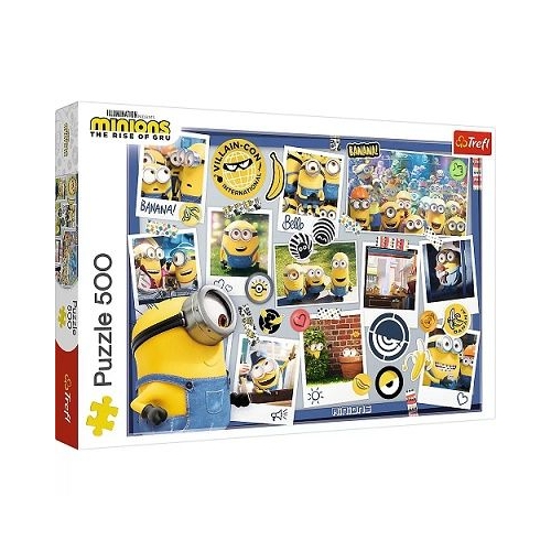 Puzzle Minioni colectia Foto 500 piese Trefl
