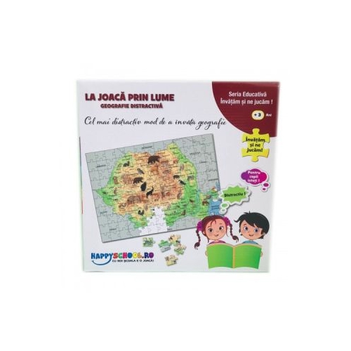 Puzzle 2 In 1 La joaca prin lume