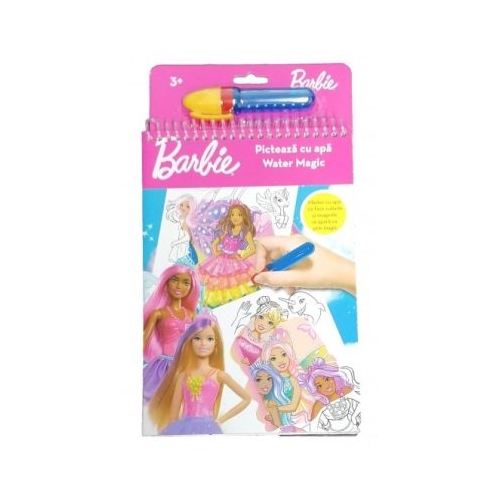 Picteaza cu apa Barbie 2