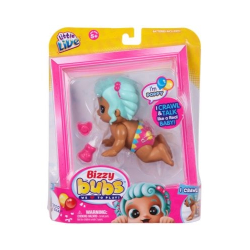 Bebelus cu functii Poppy Little Live Bizzy Bubs