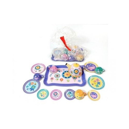 Set de ceai cu flori