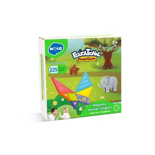 Joc educational Tangram magnetic Hola