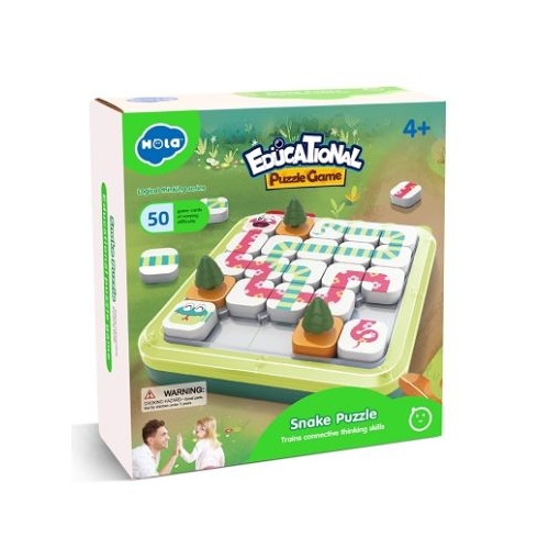 Joc educational Puzzle sarpe Hola