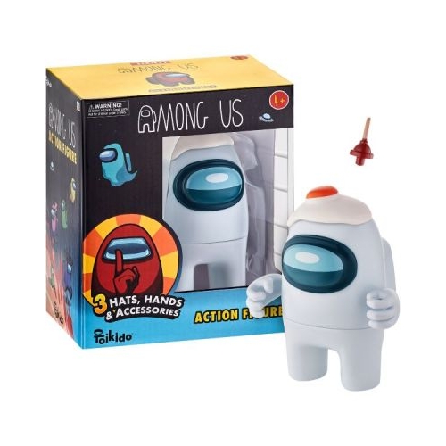 Figurina de actiune Among Us Alb