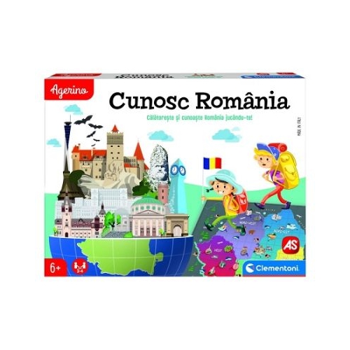 Joc Agerino Descoperind Romania in limba romana Clementoni