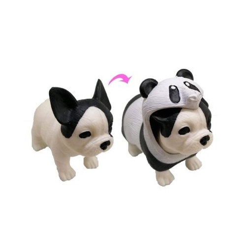 Jucarie elastica catelus costumat Dress Your Puppy seria 1