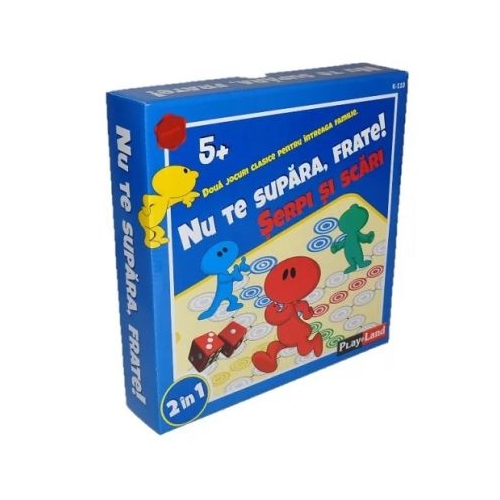 Joc 2 in 1. Nu te supara frate si Serpi si scari