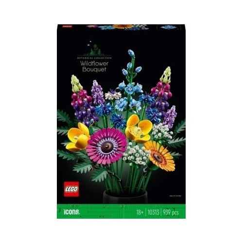LEGO Creator Expert. Buchet de flori de camp 10313 939 piese