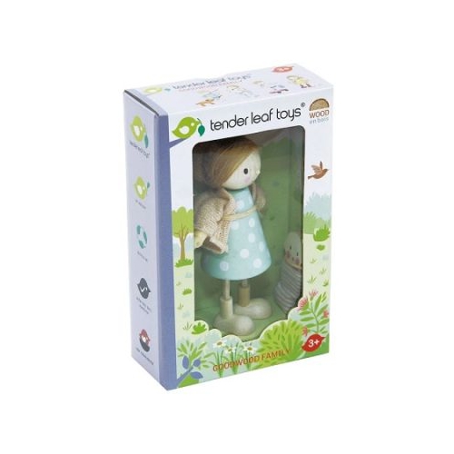 Figurina Doamna Goodwood cu bebelus in marsupiu