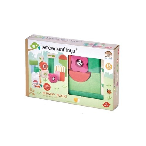 Cuburi cu ilustratii de pepiniera 15 piese