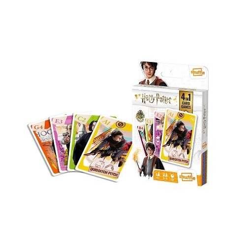 Set jocuri cu carti 4 in 1 Harry Potter