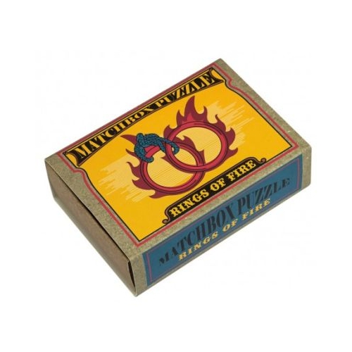 Matchbox Rings of fire Puzzle
