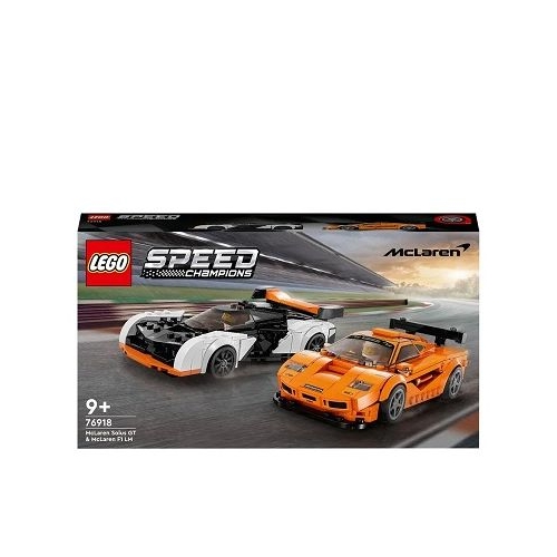 LEGO Speed Champions. McLaren Solus GT si McLaren F1 LM 76918 581 piese