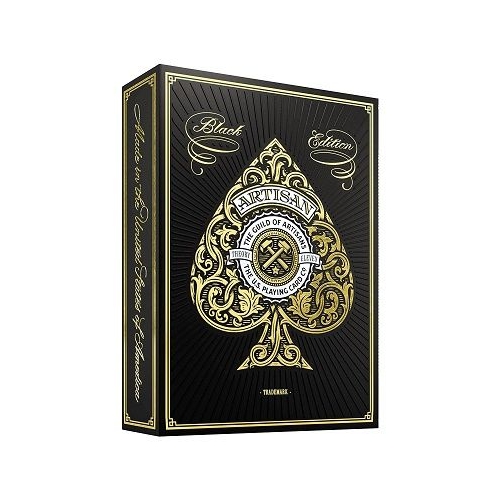 Carti de joc de lux Theory11 Artisan Black