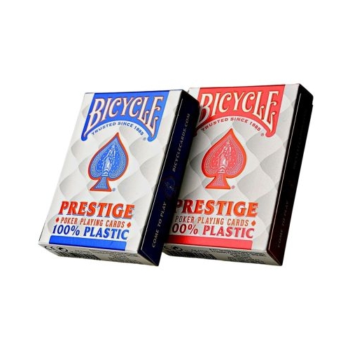 Set 2 pachete carti de joc poker profesionale Bicycle Prestige