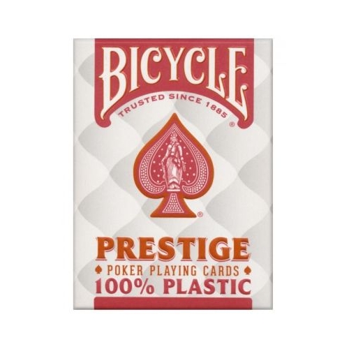 Pachet carti de joc poker profesionale Bicycle Prestige Rosu