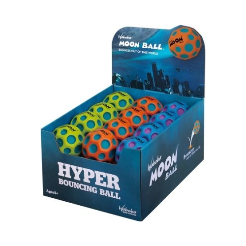 Minge hiper saritoare multicolorata Martian Moon Ball