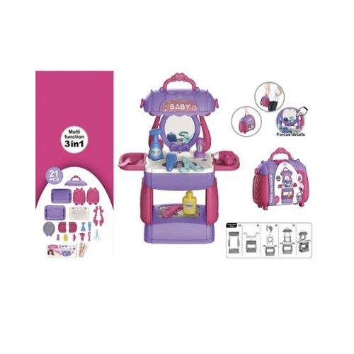 Accesorii Frumusete in gentuta 21 piese