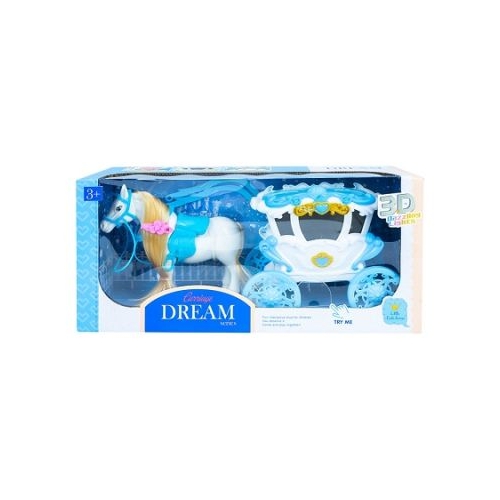 Caleasca cu calut lumina muzica