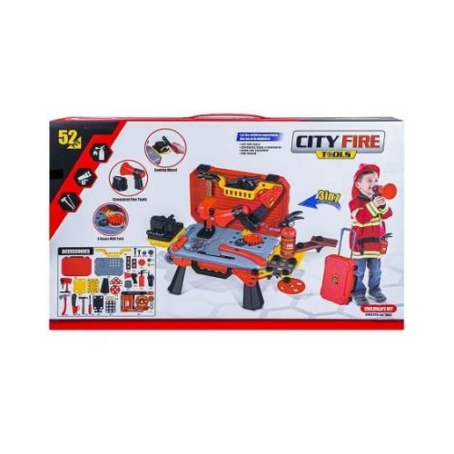 Banc de Lucru cu Unelte Pompieri