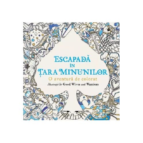Escapada in Tara Minunilor. O aventura de colorat