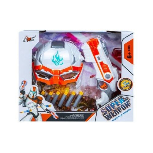 Pistol  gloante burete si masca