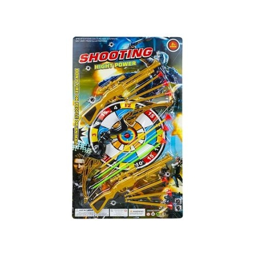 Pusca vanatoare 2 buc.  set  gloante burete