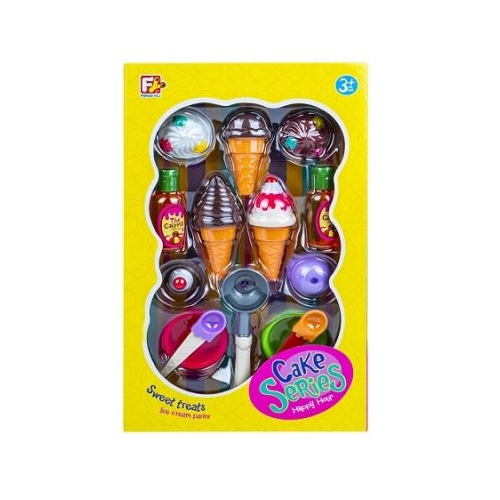 Play set inghetata 18 piese  cutie