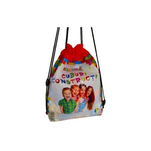 Cuburi Constructii in Rucsac 320 piese  570 g