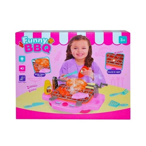 Set barbeque cu lumina si sunet in cutie