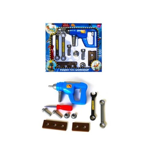 Set unelte 10 piese  cutie